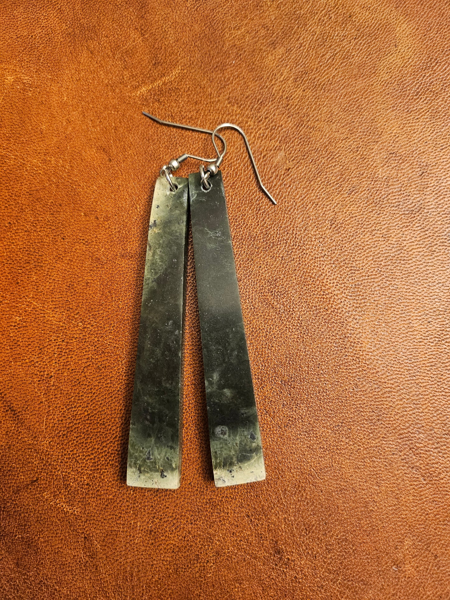 Pounamu - Long Earrings